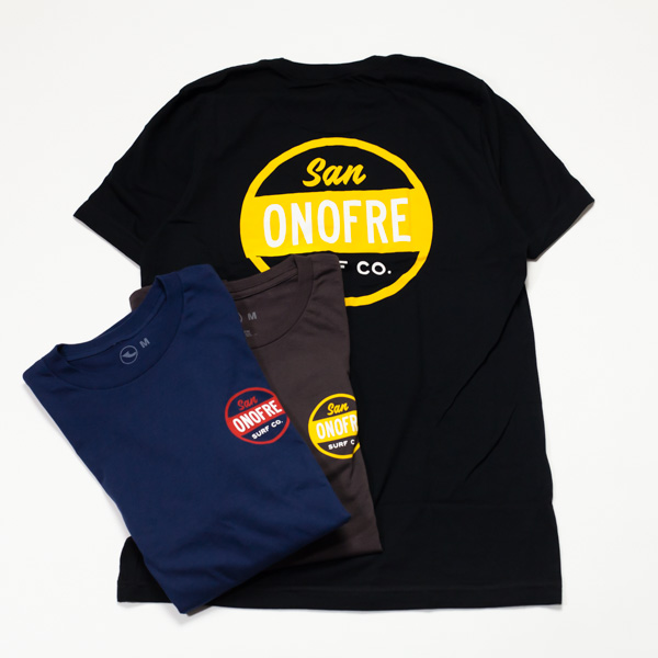 [SAN ONOFRE SURF CO.] CIRCLE LOGO S/S TEE