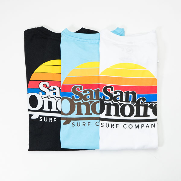[SAN ONOFRE SURF CO.] OLD SCHOOL SUN TEE