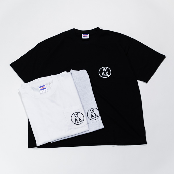 THE HARD MAN ザ ハードマン/ WAX - Classic logo pocket tee