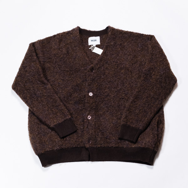 THE HARD MAN ザ ハードマン/ WAX - Poodle knit cardigan