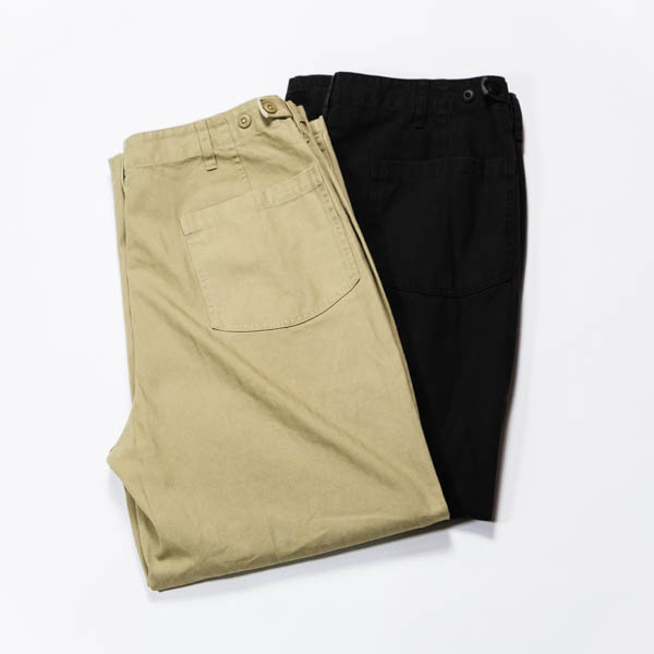 WAX ワックス ベイカーパンツ Baker Pants — 正面着用イメージ