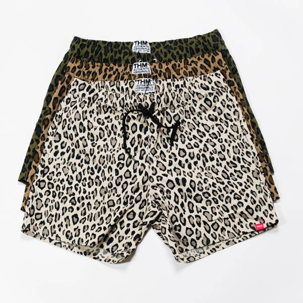 ザハードマン Leopard shorts ボードショーツ 3色展開 / メインビジュアル