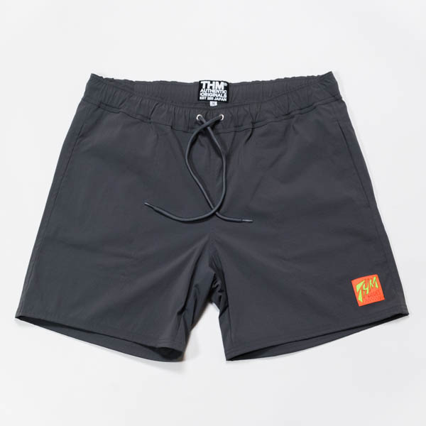 ザハードマン Neon tag shorts ボードショーツ グレー / 正面
