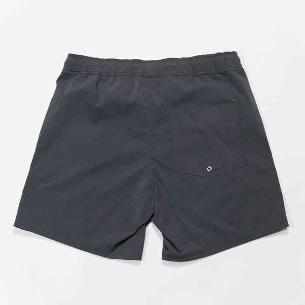 ザハードマン Neon tag shorts ボードショーツ グレー / 背面