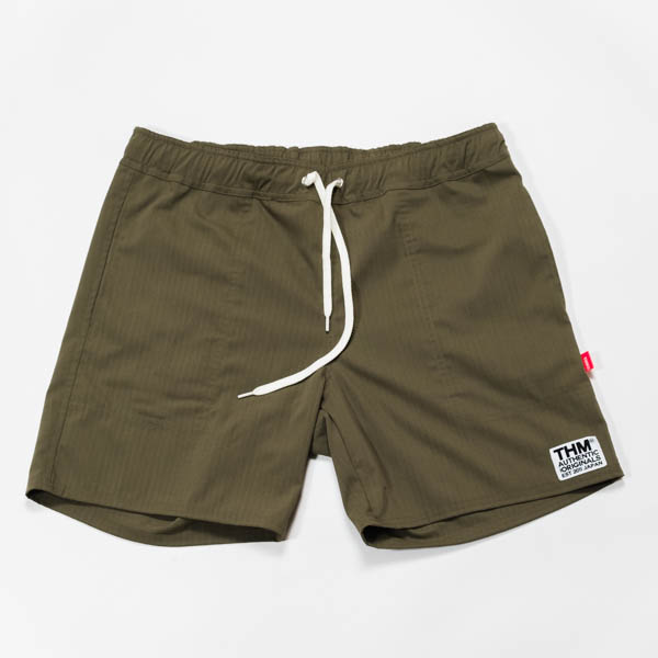 ザハードマン Standard shorts ボードショーツ カーキ / 正面