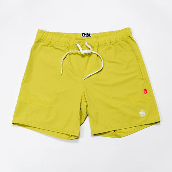 ザハードマン Standard shorts ボードショーツ イエロー / 正面