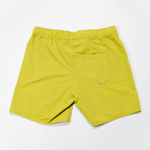 ザハードマン Standard shorts ボードショーツ イエロー / 背面