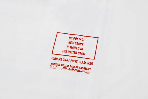 ターンミーオン GET A FREE TEE / フロントプリント アップ NO POSTAGE NECESSARY / FIRST-CLASS MAIL