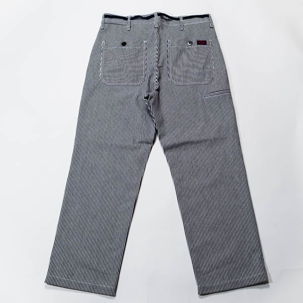 TURN ME ON ペインターパンツ ヒッコリー — 背面