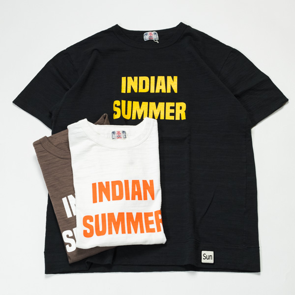 UMI ウミ/ INDIAN SUMMER プリントTシャツ