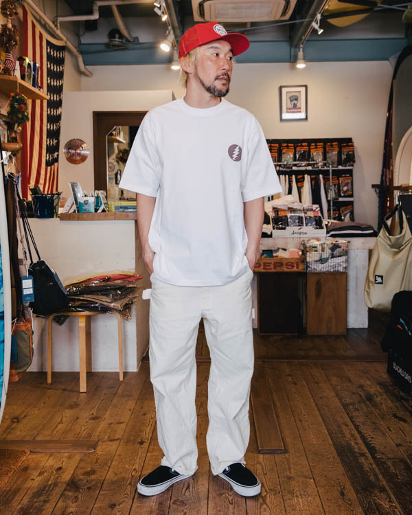 WOW x South Swell Tee ロゴTシャツ XLサイズ 着用比較