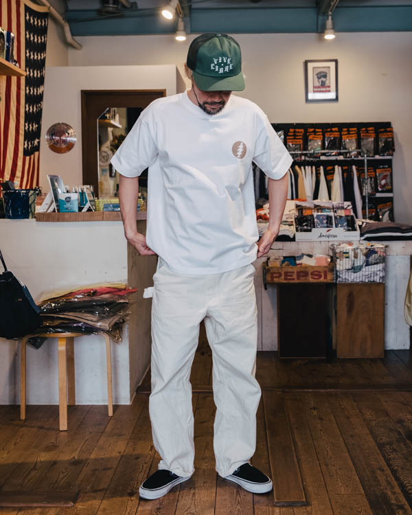 WOW x South Swell Tee サーフTシャツ メンズ Lサイズ スタイリングイメージ