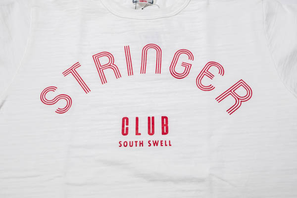 ワオ STRINGER CLUB Tee Tシャツ / プリント詳細