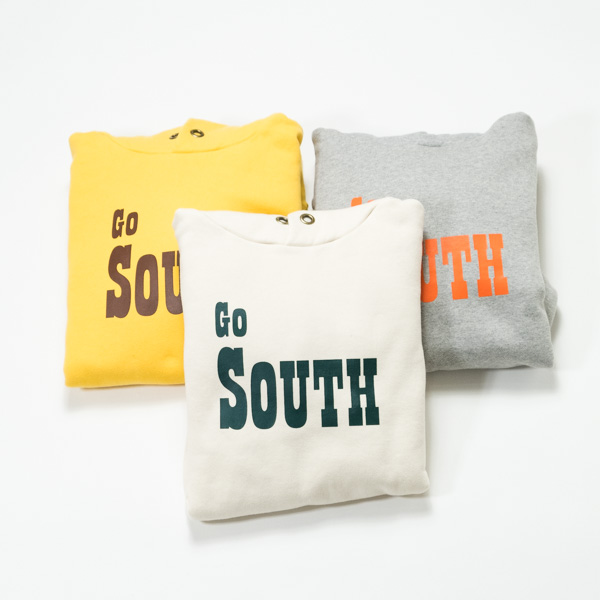 UMI ウミ / Go South プリントフーディースウェット