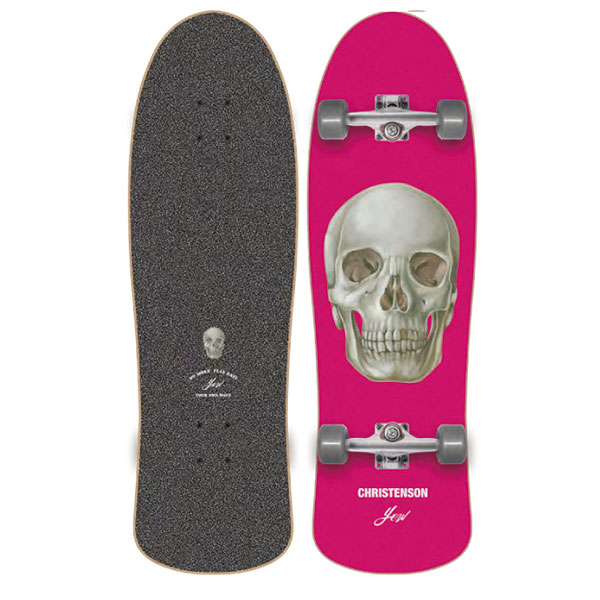 [CHRISTENSON SURFBOARDS] YOW SURFSKATE x Christenson Skalle 34″