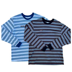 BEACHED DAYS ビーチドデイズ / ドライ マルチボーダー L/S Tee