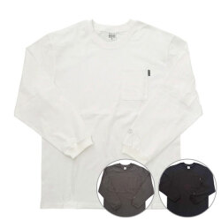 BEACHED DAYS ビーチドデイズ / ベーシック ポケット L/S Tee