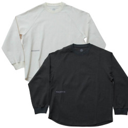 ビーチドデイズ ワッフル ロングスリーブTシャツ / BEACHED DAYS Waffle Long Sleeve Tee