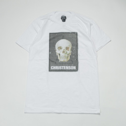 [CHRISTENSON SURFBOARDS] CIGAR SKULL SS TEE