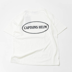 キャプテンズヘルム × ミッチ・アブシャー Tシャツ / CAPTAINS HELM × MITCH ABSHERE #OVAL LOGO SS TEE