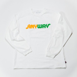 SLOPPY SUPPLY スラッピーサプライ/ ANYWAY ロングスリーブTシャツ
