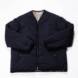 ワックス 中綿カーディガン リバーシブルジップカーディガン / WAX Reversible Zip Cardigan