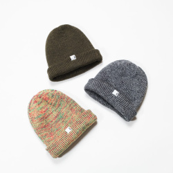 THE HARD MAN ザ ハードマン / WAX Wool beanie ウールビーニー