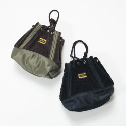 TURN ME ON ターン ミー オン / ボア巾着ポーチ