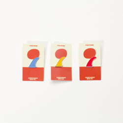 Compadres Co  Fin Enamel Pin
