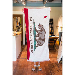 VINTAGE BLANKET CA FLAG IMABARI