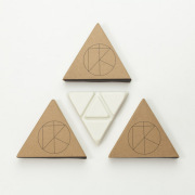 [KASSIA SURF]  PALO SANTO WAX "TRIANGLE STACK"