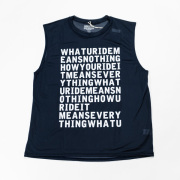 AIDENTIFY アイデンティファイ/ SUNGUARD SLEEVELESS "INDEX"