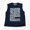 AIDENTIFY アイデンティファイ/ SUNGUARD SLEEVELESS "INDEX"