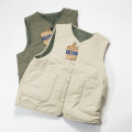 ARMY TWILL アーミーツイル / COTTON NYLON リバーシブルベスト