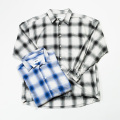 THE HARD MAN ザ ハードマン/ WAX - Ombre check shirts オンブレチャックシャツ