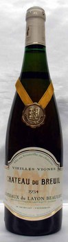 [1954] Coteaux de Layon Beaulieu��Chateau du Breuil�ۥ��ȡ����ǥ塦�쥤��� ���ܡ���塼�ڥ���ȡ����ǥ塦�֥륤���750ml