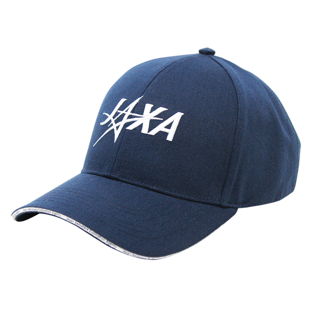 JAXAロゴ　キャップ　ネイビー　メイン