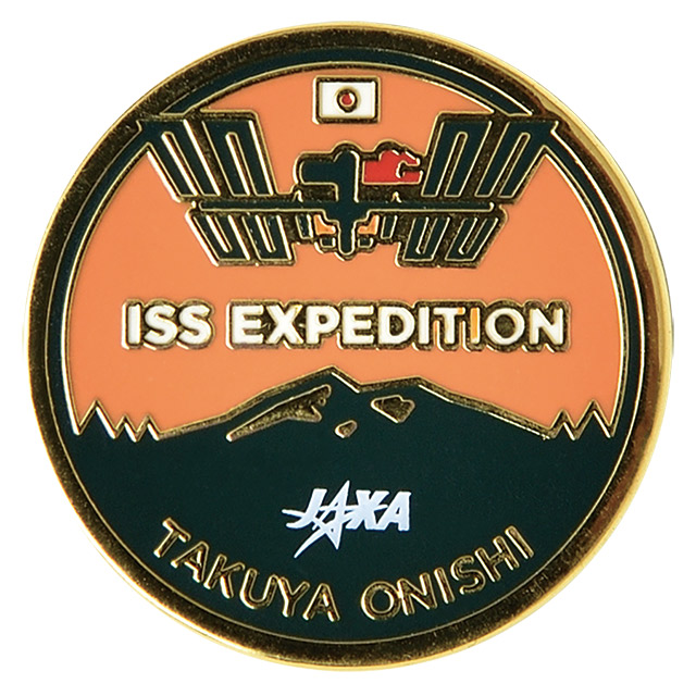 JAXAオフィシャルグッズ】ISS ミッションピンバッヂ ［ 大西宇宙