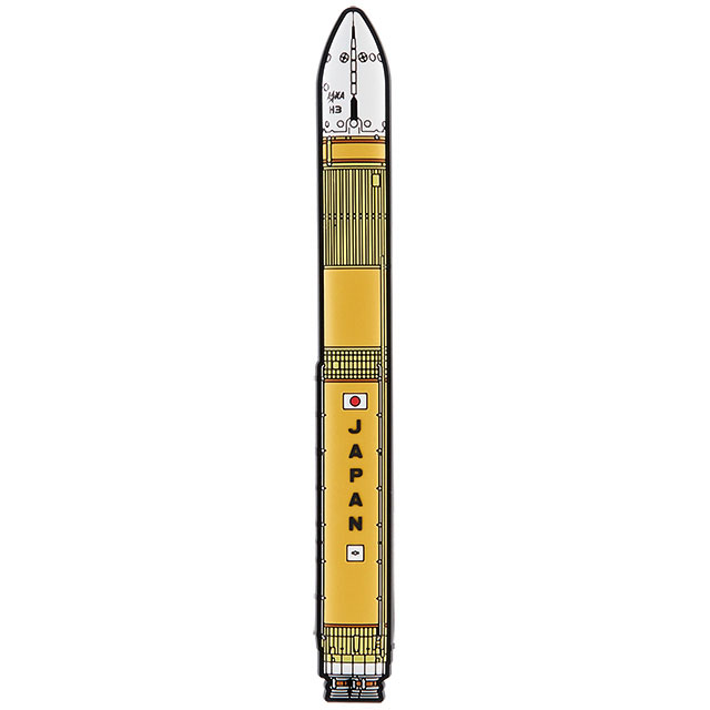 H3ロケット [H3-30Sモデル] ラバーマグネット