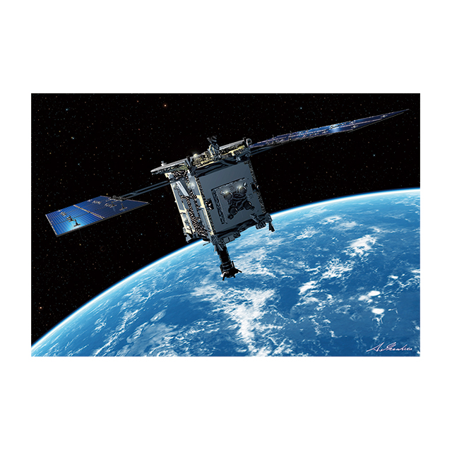 宇宙グッズ はやぶさ２ ポストカード Departure