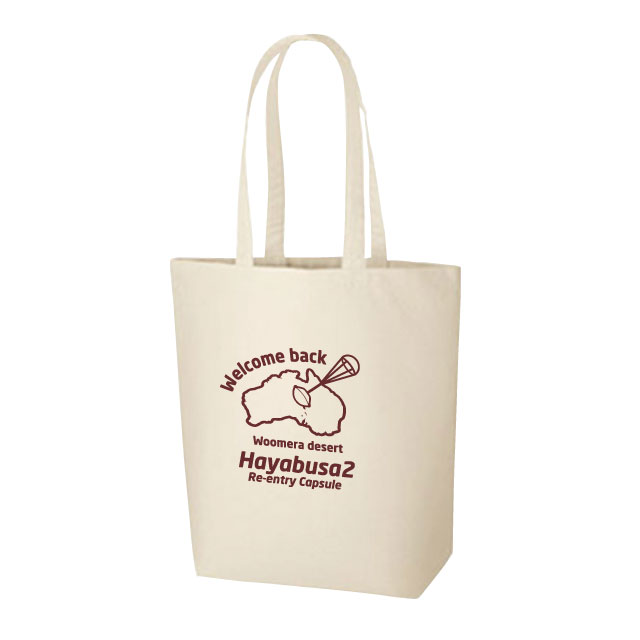 宇宙グッズ Hayabusa2 Re Entry Capsule トートバッグ ナチュラル
