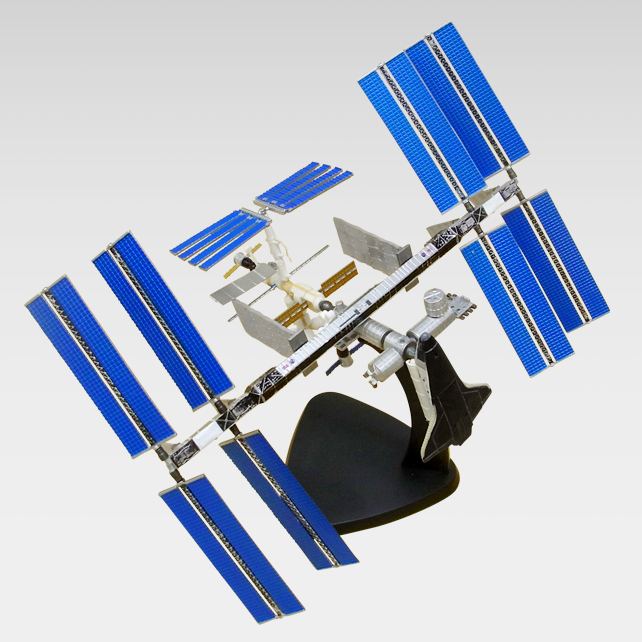 宇宙グッズ 4dパズル 国際宇宙ステーション