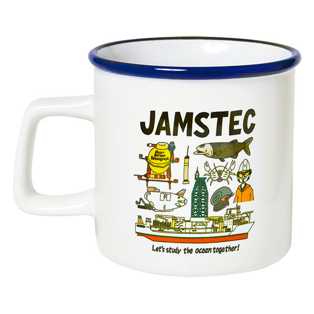 【JAMSTECグッズ】JAMSTEC調査編　マグカップ ｜ ジャムステック（海洋研究開発機構）