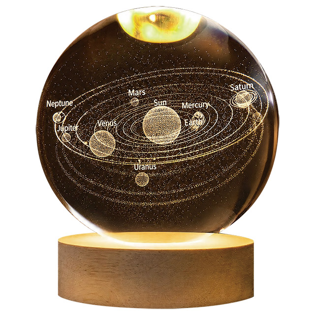 【8月入荷予定】天体クリスタル 太陽系