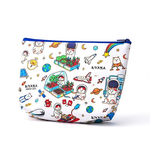 【NYASAグッズ】NYASA 宇宙のくらしポーチ 宇宙生活