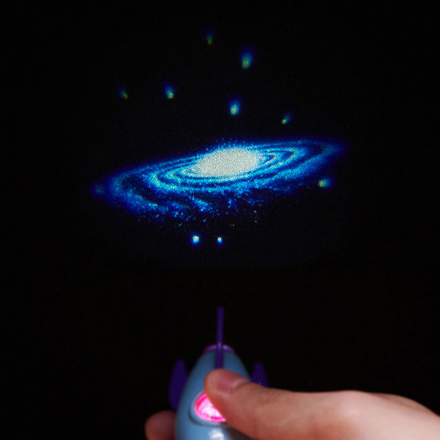 プロジェクターロケット キーホルダー 銀河 ｜ Projector Rocket Galaxy