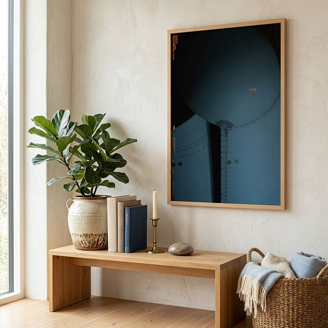 【宇宙グッズ】TNSC ロケットガレージ内フェアリング A1ポスター