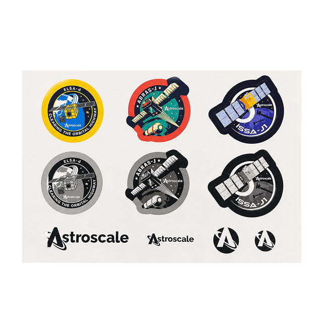 【ASTROSCALE OfficialGoods】アーカイヴ ステッカー