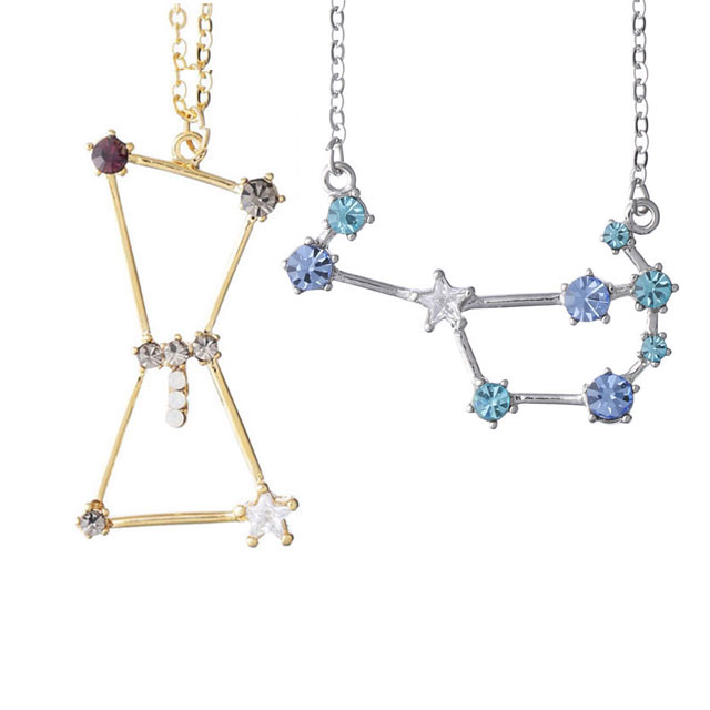 宙ジュエリー ｜ ネックレス（オリオン座、すばる） 冬の宙ジュエリー