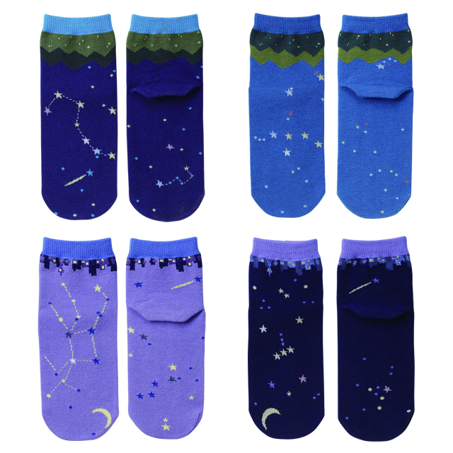 【宇宙雑貨】宙ソックス レディースサイズ（全4種）